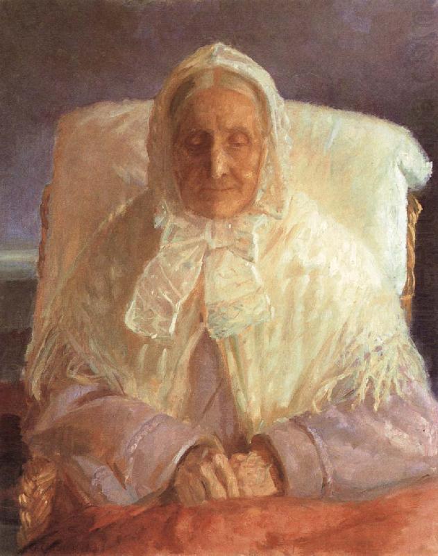 The Artist-s mother,Anna Hedvig Brondum, Anna Ancher